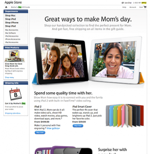 Apple – Mother’s Day Campaign